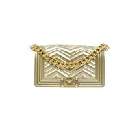 MARC ELLIS Borsa Flat M Manhattan Oro Profondità 8 cm Lunghezza 25 cm Altezza 15 cm Poliuretano