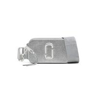 MARC JACOBS Bolso de cuero - Mini Bolso THE SNAPSHOT plata