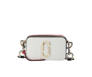 MARC JACOBS Bolso de piel - Bandolera THE SNAPSHOT crema