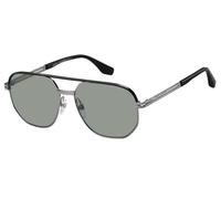 Marc Jacobs Hombre MARC 469/S 85K/QT Gafas de sol Metal Negro Gris Cuadrada Normal