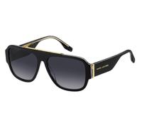 Marc Jacobs Hombre Marc Jacobs MARC 756/S 1EI/9O Gafas de sol Acetato Negro Gris Cuadrada Sombreado