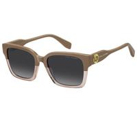Marc Jacobs Mujer MARC 814/S 10A/9O Gafas de sol Acetato Beige Gris Cuadrada Normal Sombreado