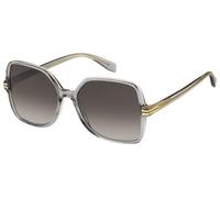 Marc Jacobs Mujer MJ 1105/S YQL/HA Gafas de sol Acetato Gris Marrón Cuadrada Sombreado