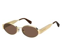 Marc Jacobs Mujer MARC 806/S 01Q/70 Gafas de sol Metal Oro Marrón Redonda Normal