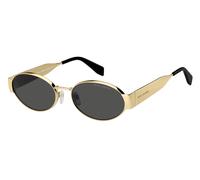 Marc Jacobs Mujer MARC 806/S RHL/IR Gafas de sol Metal Oro Gris Redonda Normal