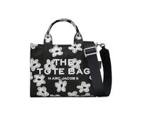 MARC JACOBS The Small Tote, Bag para Mujer, Negro y Blanco, 1x1x1