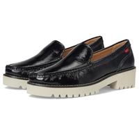 Marc Joseph New York Mocasines planos Stanton Rd para mujer, Charol negro Svelte, 41.5 EU