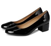Marc Joseph New York Zapatos de tacón Broad St 2.0 para mujer, negro de charol, 39 EU