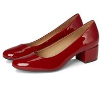 Marc Joseph New York Zapatos de tacón Broad St 2.0 para mujer, Patente Campari, 41.5 EU