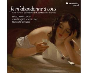 Marc Mauillon Je M'abandonne À Vous. Airs Sur Des Poésies (CD) (Importación USA)