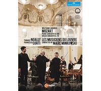 MOZART, W.A.: Piano Concerto No. 23 / Violin Concerto No. 5, "Turkish" (Noally, Corti, Les Musiciens du Louvre, Minkowski) (NTSC) [DVD]