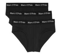 Marc O´Polo Essentials 3-Pack Brief Bragas, Black, Medium de los Hombres