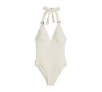 Marc O'Polo Bañador para Mujer Firecracker Floral, Firecracker Floral White Cotton, L