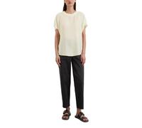 Marc OߴPolo Blusa Corte Camiseta con Escote Redondo Mujer Regular Fit, Blanco Sucio (Natural Cotton), 42