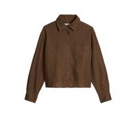 MARC O'POLO Blusa de lino marrón | 40