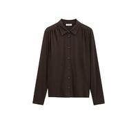 Blusa de jersey de corte holgado Burnt Coffee XXL
