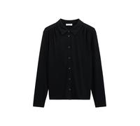 Blusa de jersey de corte holgado Black XS