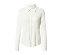 Marc OߴPolo Mujer Blusa de punto de tejido elástico con cuello francés, Blanco (Off White), M