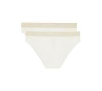 Marc O'Polo Braga 'Iconic Rib' beige / blanco lana L beige / blanco lana