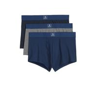 Marc O'Polo Calzoncillo boxer 'Essentials' azul oscuro / gris moteado / blanco XXL azul oscuro / gris moteado / blanco
