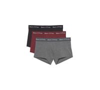Marc O'Polo Calzoncillo boxer ' Essentials ' gris moteado / rojo rubí / negro S gris moteado / rojo rubí / negro