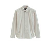 Camisa de pana de corte regular Linen Beige L