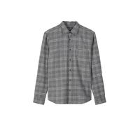Marc O'Polo Camisa gris oscuro / blanco XL EUR