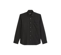 Marc O'Polo Camisa gris oscuro / negro M gris oscuro / negro