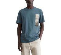 Marc OߴPolo Camiseta de algodón orgánico Hombre Regular fit, Azul (Storm), M