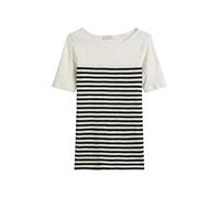 Marc OߴPolo Camiseta de algodón orgánico Mujer de rayas, Multicolor (Multi), S