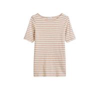 Marc OߴPolo Camiseta de algodón orgánico Mujer de Rayas, Multicolor (Multi), XS