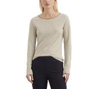 Marc OߴPolo Camiseta de Manga Larga de algodón orgánico Mujer con Cuello Barco, Multicolor (Multi), S