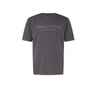 Marc OߴPolo Hombre Camiseta de punto de algodón orgánico con cuello redondo, Gris (Grau), XXL