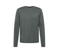 Marc O'Polo Camiseta verde oscuro / blanco L verde oscuro / blanco