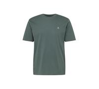 Marc O'Polo Camiseta verde oscuro / blanco XL verde oscuro / blanco