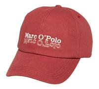 Marc O'Polo cap Woven Cotton Cap Tall Poppy
