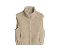 Chaleco de peluche, talla regular Natural Grey Melange 42