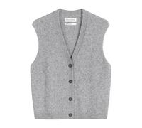 Marc O'Polo Chaleco de punto gris moteado M gris moteado