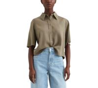 Marc OߴPolo Denim Blusa de Manga Corta con Cuello Kent Mujer Manga Corte Cropped