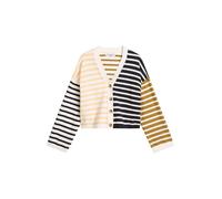 Marc O'Polo DENIM Cárdigan caña / albaricique / negro / blanco M caña / albaricique / negro / blanco