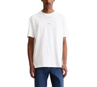 Marc OߴPolo Denim Hombre Camiseta de punto de algodón orgánico con cuello redondo, Blanco (White), XXL