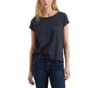 Marc OߴPolo Denim Mujer Camiseta de algodón orgánico Relaxed fit, Azul (Scandinavian Blue), XL