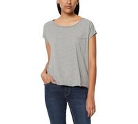 Marc OߴPolo Denim Mujer Camiseta de algodón orgánico Relaxed fit, Gris (Grau), XL