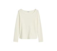 Marc OߴPolo Denim Mujer Camiseta de Manga Larga de algodón orgánico con Cuello Barco