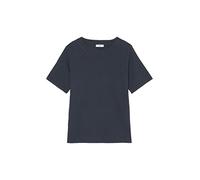 Marc OߴPolo Denim Mujer Camiseta de punto de algodón orgánico con cuello redondo, Azul (Navy Teal), XL