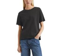 Marc OߴPolo Denim Mujer Camiseta de punto de algodón orgánico con cuello redondo, Negro (Black), XXL