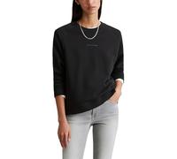 Marc OߴPolo Denim Mujer Sudadera de algodón orgánico Relaxed fit, Negro (Black), S