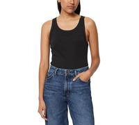 Marc OߴPolo Denim Mujer Top de tirantes de tejido elástico de canalé, Negro (Black), XXL