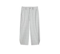 Pantalones de cuadros, corte regular Light Grey M
