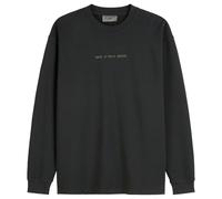 Marc OߴPolo Denim Sudadera de algodón orgánico Hombre con cuello redondo, Gris (Broken Graphite), S